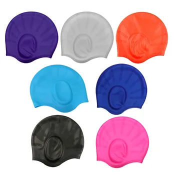  Шапочки для плавания с защитой ушей Эргономичный дизайн Удобная одежда Подходит для разных типов головы