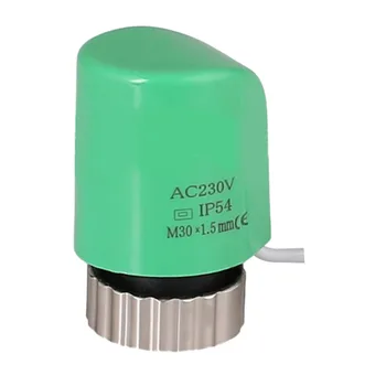  Эффективный электрический тепловой привод для AC230V M30 * 1 5 мм для радиаторного клапана теплого пола